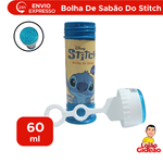 Bolha De Sabão Criança Bolinha De Sabão Lembrancinha Para Festa Infantil 60 ml Com Jogo Stitch Disney
