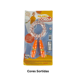 Pulando Corda Brinquedo Infantil Para Criança Pula Corda Sortido Polietileno Pau