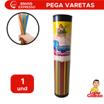 Pega Varetas Brinquedo Pedagógico Jogo Infantil 21 peças Para Crianças E Adultos