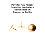 CAIXA PERCEVEJO DOURADO COM 100 UND
