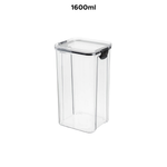 Pote Hermetico Organizador Slim Em Acrilico 1600ml
