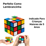 Cubo Mágico De Plástico Pequeno Simples Colorido Brinquedo Infantil lembrancinha