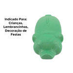 Cofre Porco De Plástico Médio Lembrancinha Plástico Infantil