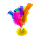 Peteca Com Penas Coloridas Para Festa Junina Arraia Festa Caipira Brincadeiras
