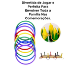 Kit Com 10 Argolas Para Festa Junina Caipira Jogo Das Argolas Sortidas