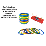 Kit Com 10 Argolas Para Festa Junina Caipira Jogo Das Argolas Sortidas