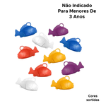 Kit 10 Unidades Peixe Peixinho Plástico Para Pescaria Festa Junina Sortidos