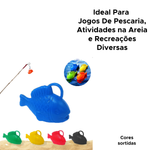 Kit 10 Unidades Peixe Peixinho Plástico Para Pescaria Festa Junina Sortidos