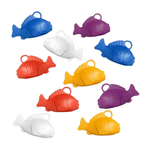Kit 10 Unidades Peixe Peixinho Plástico Para Pescaria Festa Junina Sortidos