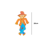 Kit Com 6 Espantalhos Para Festa Junina Julina Caipira Decoração