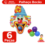Palhaço Bocão Jogo Boca De Palhaço Para Festa Junina Aniversario Painel Bocão Com 5 Bolinhas