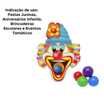 Palhaço Bocão Jogo Boca De Palhaço Para Festa Junina Aniversario Painel Bocão Com 5 Bolinhas