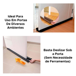 Veda Porta Rolo Protetor De Porta Anti-Poeira E Insetos 80cm ou 90cm 100% Poliéster