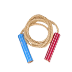 Pula Corda Sisal Cabo De Madeira Brinquedo Infantil Para Criança Sortido