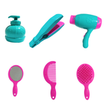 Kit Beleza Secador Chapinha Acessórios Tathi Beauty Brinquedo Infantil Criança Para Meninas