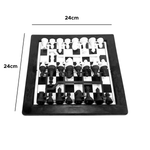 Jogo De Mini Xadrez + Trilha Estratégico Tutati 2 Em 1 Jogo De Tabuleiro