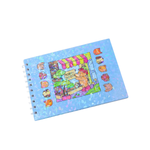 Livro De Colorir Bob Goodies Infantil Capa Dura Brilhante Holográfico 48 Folhas Diferentes
