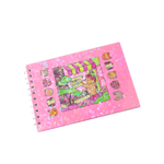 Livro De Colorir Bob Goodies Infantil Capa Dura Brilhante Holográfico 48 Folhas Diferentes