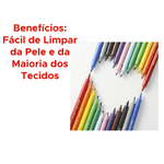 Canetinha Hidrográfica Caneta Hidrocor Lavável Neo-Pen Gigante Com 12/24 Cores Compactor