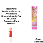 Boneca Belinha Glam Girls Para Criança Meninas Brinquedo Para Lembrancinha Festas Sortida