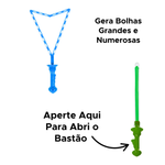 Espada Bastão Bolhas De Sabão Espada De Bolinhas De Sabão Gigante Diversão Para Criança