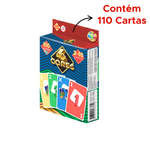 Jogo De Cartas Baralho 4 Cores 110 Cartas Para Meninos E Meninas Educativo Recreação