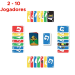 Jogo De Cartas Baralho 4 Cores 110 Cartas Para Meninos E Meninas Educativo Recreação