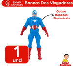 Boneco Vingadores Marvel Original Brinquedo Infantil Para Crianças