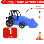 Trator Carregadeira Carrinho Agroworks Brinquedo Infantil Criança
