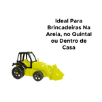 Trator Carregadeira Carrinho Agroworks Brinquedo Infantil Criança