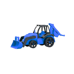 Carrinho Caminhão Trator Retroescavadeira Agroworks Maquina Escavadeira Brinquedo Infantil Criança