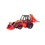 Carrinho Caminhão Trator Retroescavadeira Agroworks Maquina Escavadeira Brinquedo Infantil Criança