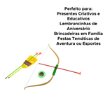 Arco E Flecha Infantil Brinquedo Para Meninos E Meninas