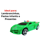 Carro Fricção De Policia Carrinho De Plástico Brinquedo Para Criança Infantil Lembrancinha Para Menino