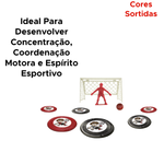 Jogo De Botão Disputa De Pênaltis Com 9 Peças Para Crianças Brincadeira Diversão Sortido