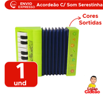Acordeão Com Som Sanfona De Brinquedo Para Crianças Festas Junina Caipira Lembrancinhas sortidos