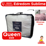 Edredom Sublime Para Casal Queen Cobertor Queen 240mx260m