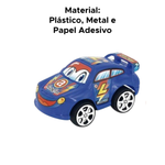 Carro Fricção Sorriso Divertido Carrinho De Plástico Para Criança Infantil