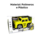 Carro De Controle Remoto Carrinho Brinquedo Para Criança Presente