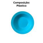 PRATO DE PLASTICO REDONDO FUNDO