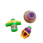 Brinquedo Super Gira Peão Com Lançador Brinquedo Infantil Para Meninos E Meninas Sortido