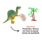 Kit Com 3 Peças Dinossauros Infantil Para Crianças Lembrancinhas Festas Temáticas