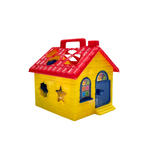 Kit Com 13 Peças Casinha Didática Com Blocos Brinquedo Infantil