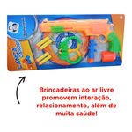 Kit Com 8 Peças Brinquedo Lança Dardos E Bolinhas Peças Para Crianças Meninos E Meninas