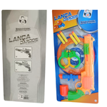 Kit Com 8 Peças Brinquedo Lança Dardos E Bolinhas Peças Para Crianças Meninos E Meninas