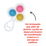 Chocalho Para Bebês Brinquedo Para Bebê