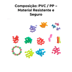 Kit Infantil Para Fazer Acessórios Miçangas Para Pulseiras