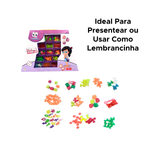 Kit Infantil Para Fazer Acessórios Miçangas Para Pulseiras