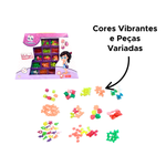 Kit Infantil Para Fazer Acessórios Miçangas Para Pulseiras