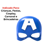 Máscara Super Herói Plástico Infantil Festa Máscara Festa Cosplay Fantasia de Carnaval Super Herói